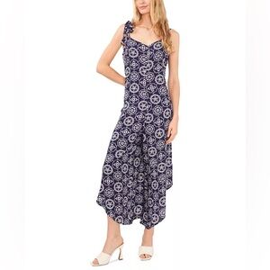 VINCE CAMUTO BIBBON SLEEVE JUMPSUIT